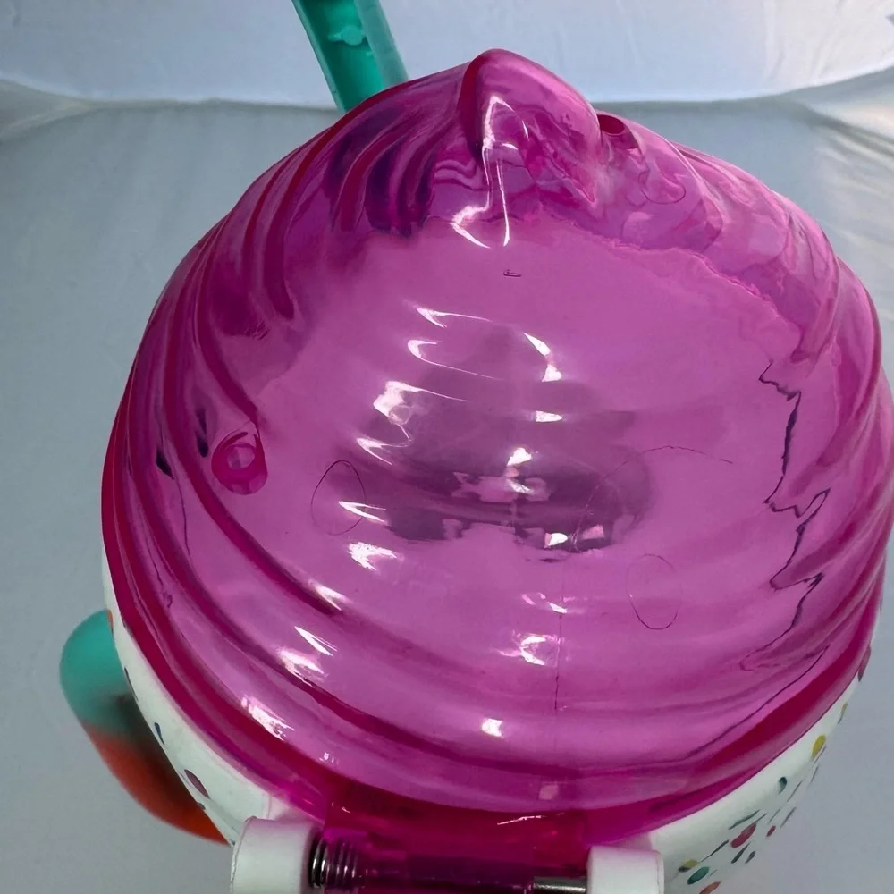Barbie Pop Reveal Rise & Surprise Container Ice Cream Sundae Float Storage Case
